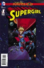 Supergirl: Futures End #1 (Lenticular Cover)