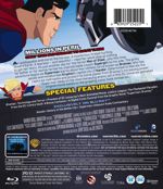 Superman: Unbound Blu-ray Back Cover